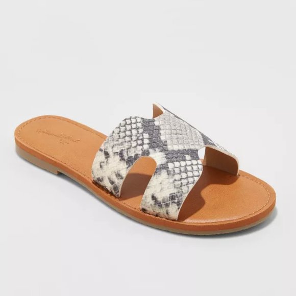 Shoes - Snakeskin Sandals